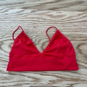 Tiger mist red bralette